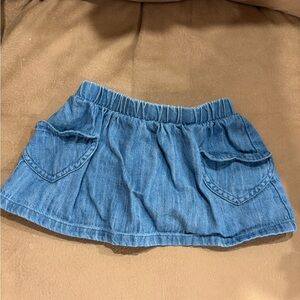 Cat & Jack Blue Denim Skort